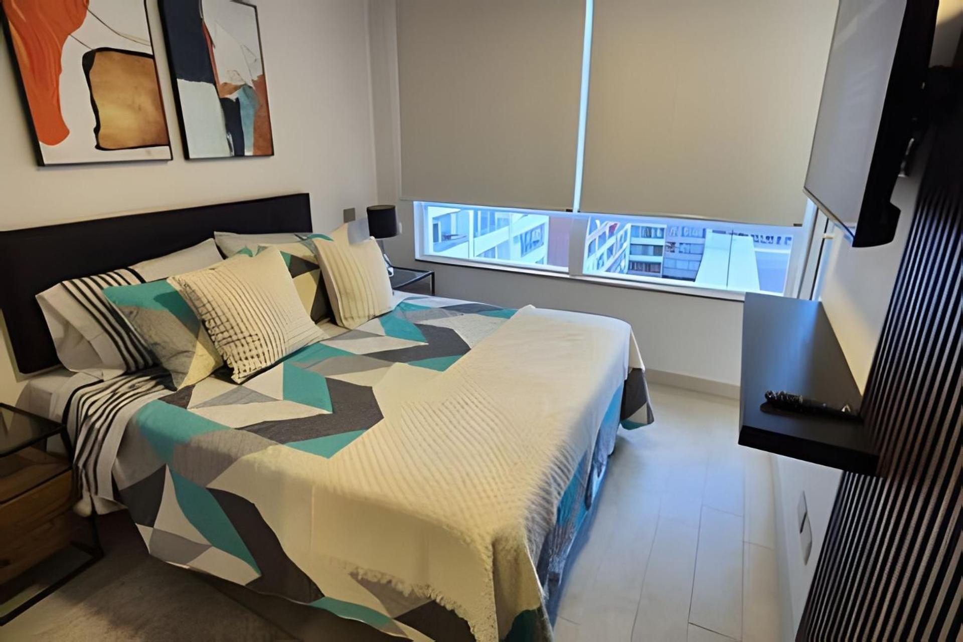 Apartment Centro Depto 1d1b Lujo, Metro, Wifi, Hermosamente Decorado Santiago